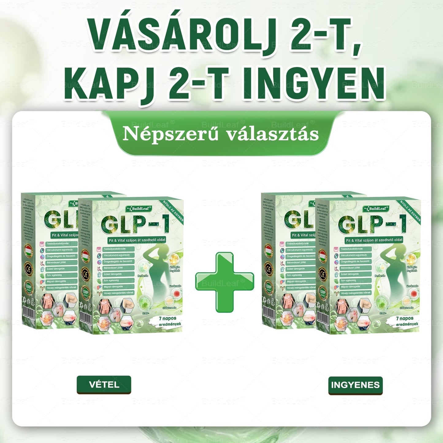 👍𝑩𝒖𝒊𝒍𝒅𝑳𝒆𝒂𝒇® 𝑮𝑳𝑷-1 8-𝒊𝒏-1 𝑭𝒊𝒕 & 𝑽𝒊𝒕𝒂𝒍 𝑺𝒛á𝒋𝒉𝒊𝒈𝒊é𝒏𝒊𝒂𝒊 𝑶𝒍𝒅𝒂𝒕 👍 𝑨𝒍𝒌𝒂𝒍𝒎𝒂𝒔 𝒆𝒍𝒉í𝒛á𝒔, 𝒔𝒛í𝒗- é𝒔 é𝒓𝒓𝒆𝒏𝒅𝒔𝒛𝒆𝒓𝒊 𝒆𝒈é𝒔𝒛𝒔é𝒈, 𝒄𝒖𝒌𝒐𝒓𝒃𝒆𝒕𝒆𝒈𝒔é𝒈, 𝒂𝒍𝒗á𝒔𝒊 𝒂𝒑𝒏𝒐𝒆, 𝒃é𝒍𝒓𝒆𝒏𝒅𝒔𝒛𝒆𝒓𝒊 𝒆𝒈é𝒔𝒛𝒔é𝒈, í𝒛ü𝒍𝒆𝒕𝒊 𝒑𝒓𝒐𝒃𝒍é𝒎á𝒌 é𝒔 𝒆𝒈𝒚é𝒃 𝒆𝒈é𝒔𝒛𝒔é𝒈ü𝒈𝒚𝒊 𝒊𝒈é𝒏𝒚𝒆𝒌 𝒆𝒔𝒆𝒕é𝒏